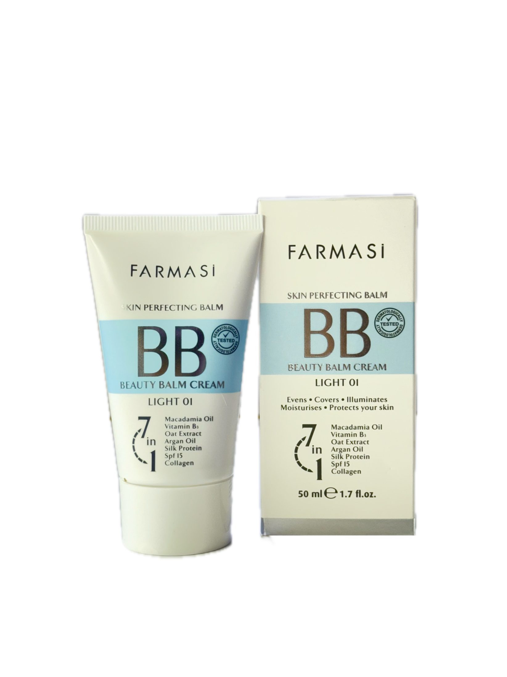 کرم ضدآفتاب فارماسی BB حجم 50 میل