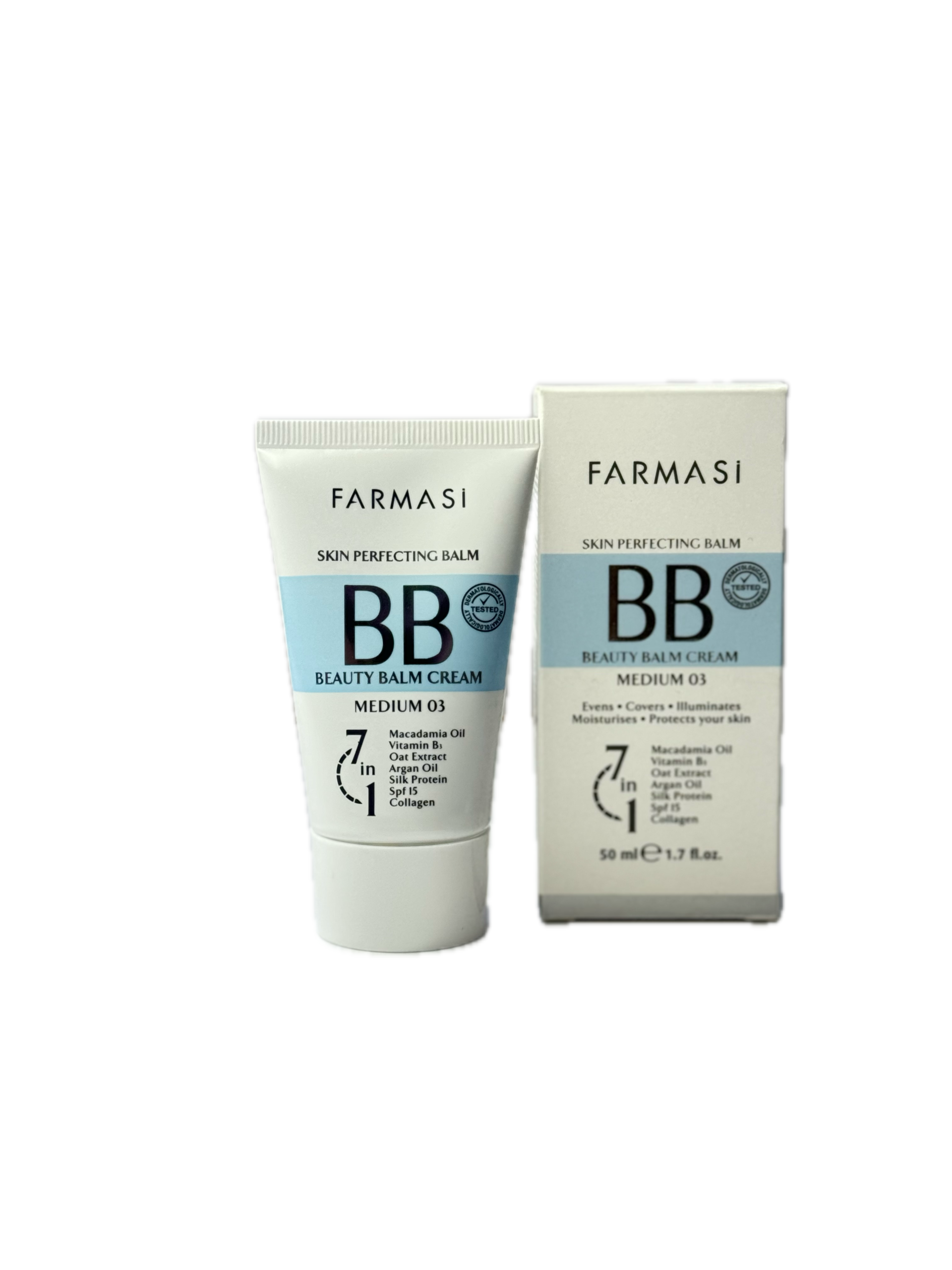 کرم ضدآفتاب فارماسی BB حجم 50 میل