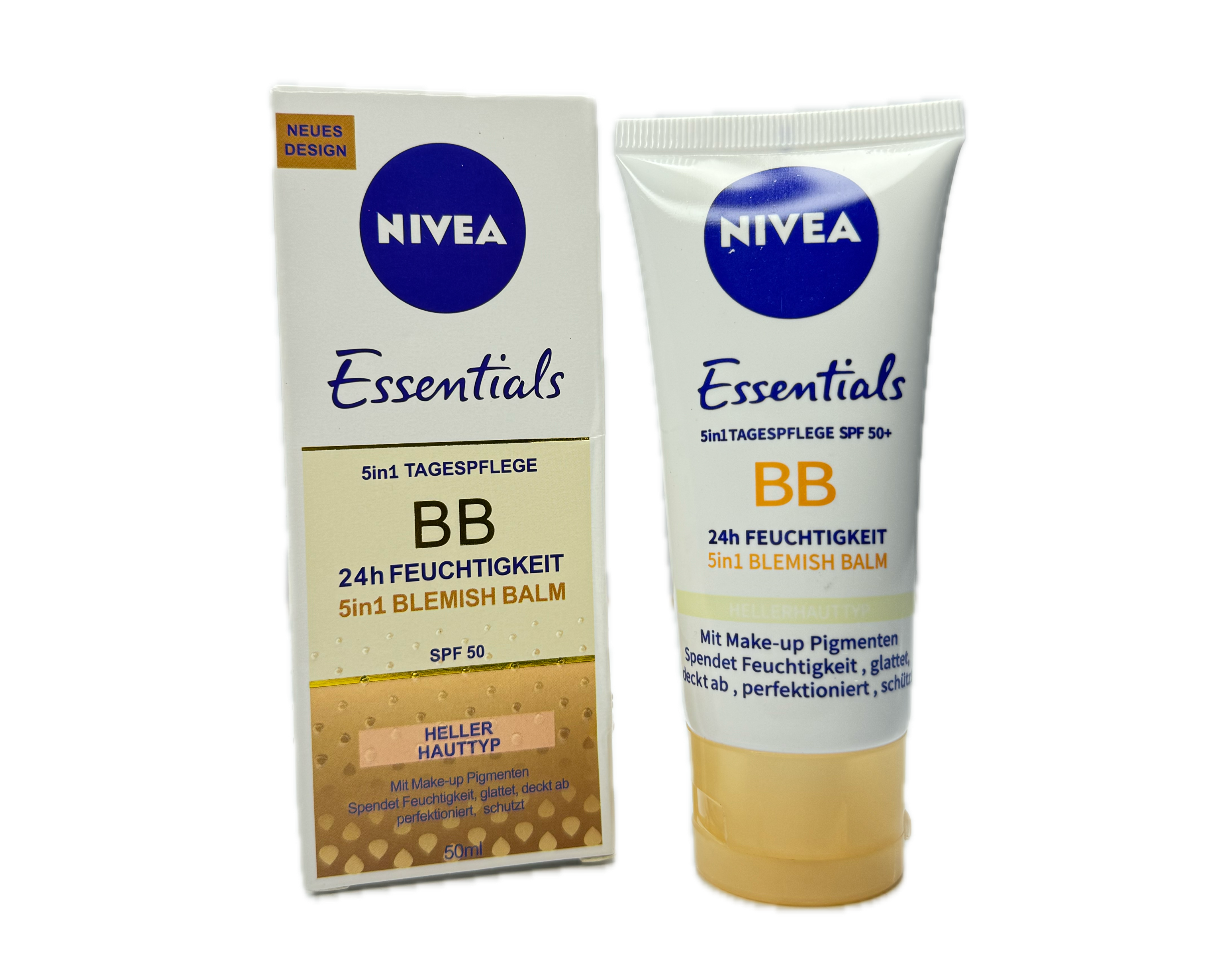 کرم ضد آفتاب رنگی نیوا مدل BB کرم spf50