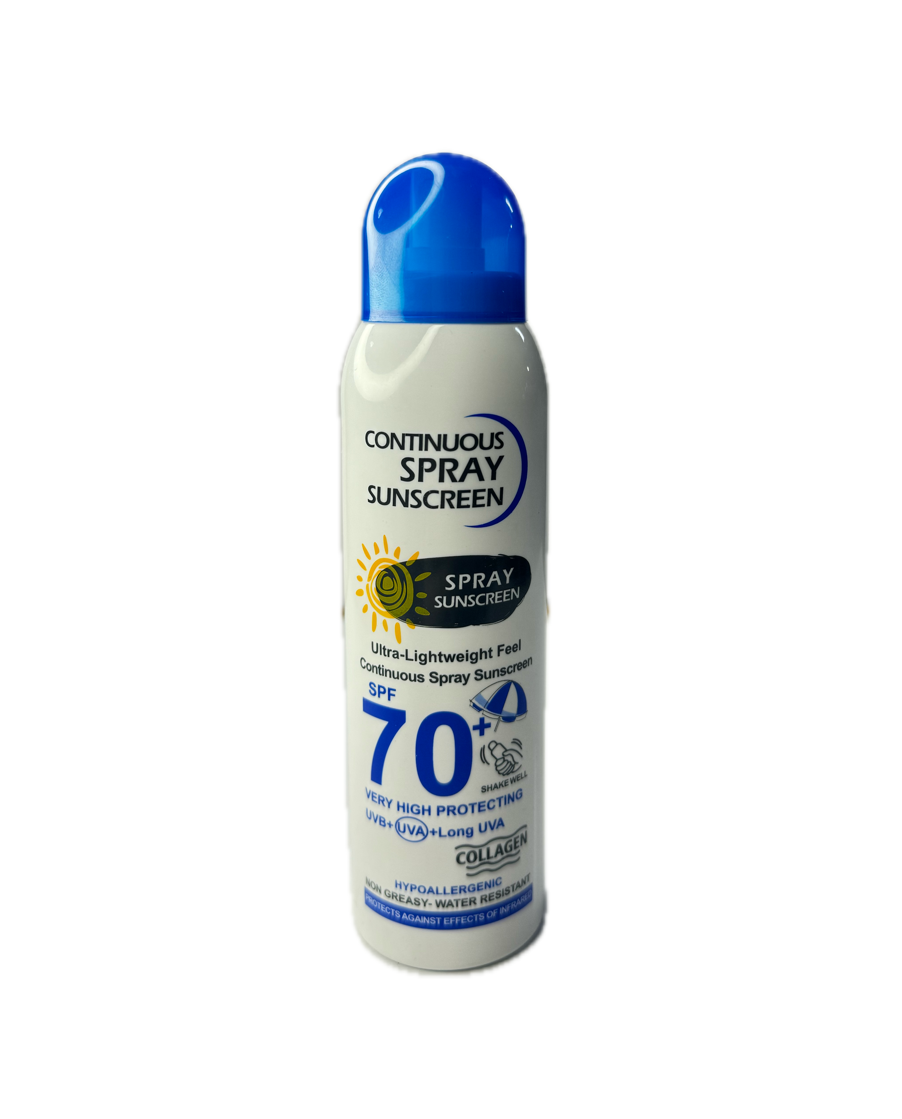 اسپری ضد آفتاب ووکالی حاوی کلاژن SPF70