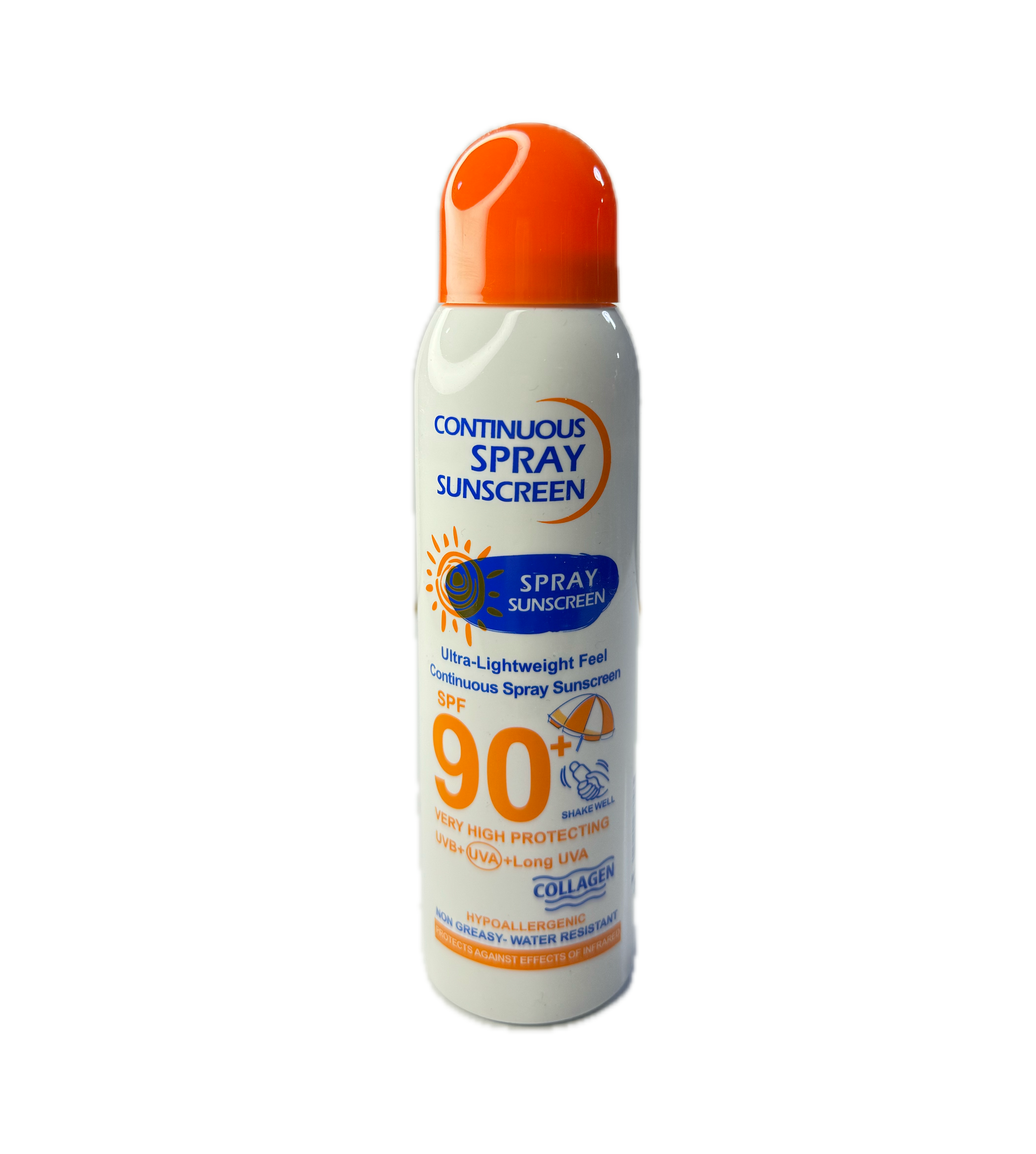 اسپری ضد آفتاب ووکالی حاوی کلاژن SPF90