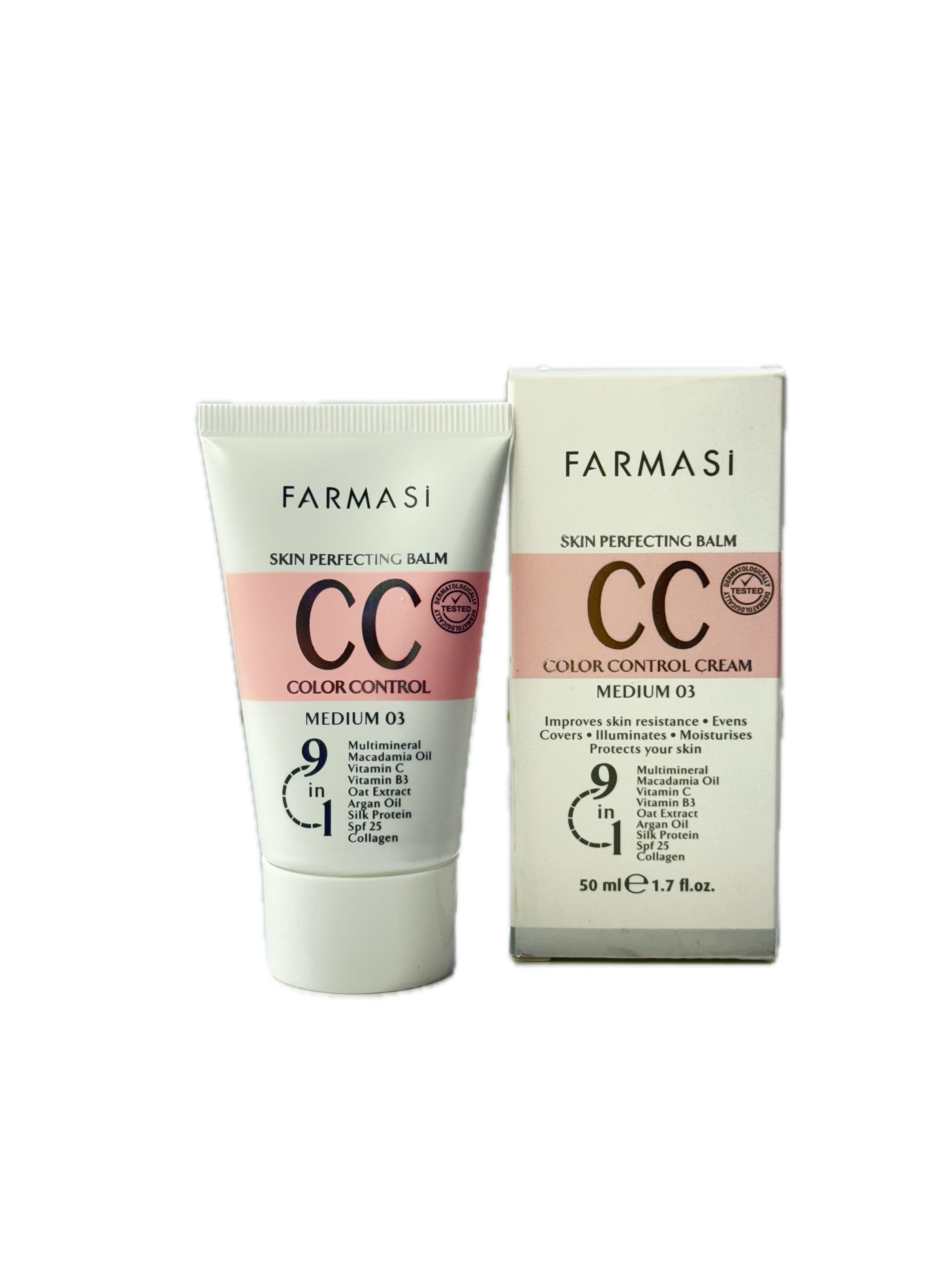 ضد آفتاب سی سی کرم فارماسی SPF25