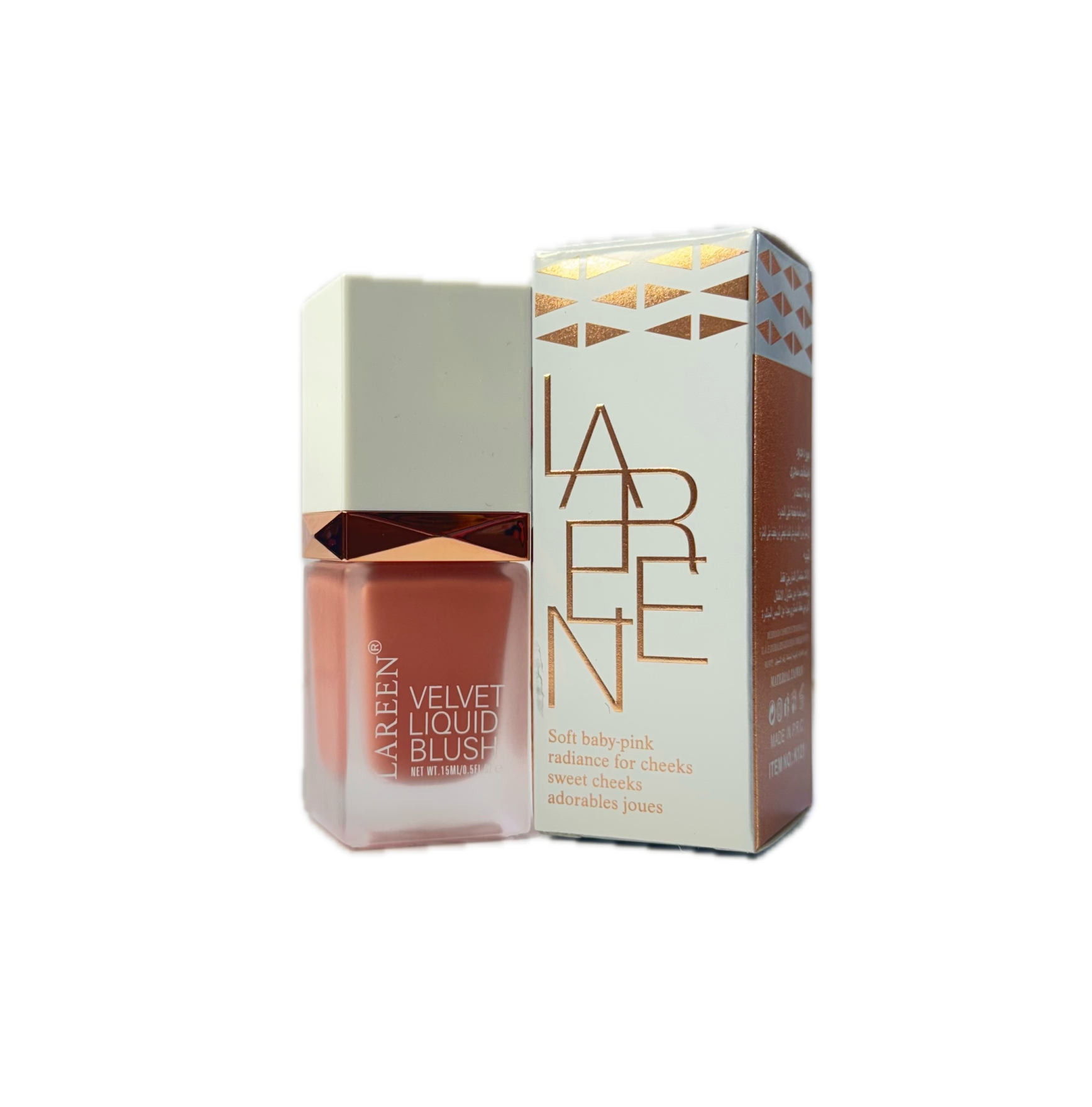 رژگونه مایع لارن مدل LAREN حجم 15 میل