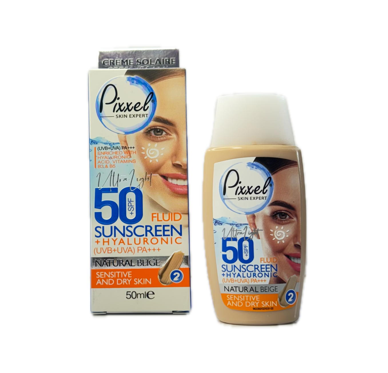کرم ضد آفتاب رنگی پیکسل مدل NATURAL BEIGE مناسب پوست خشک spf50