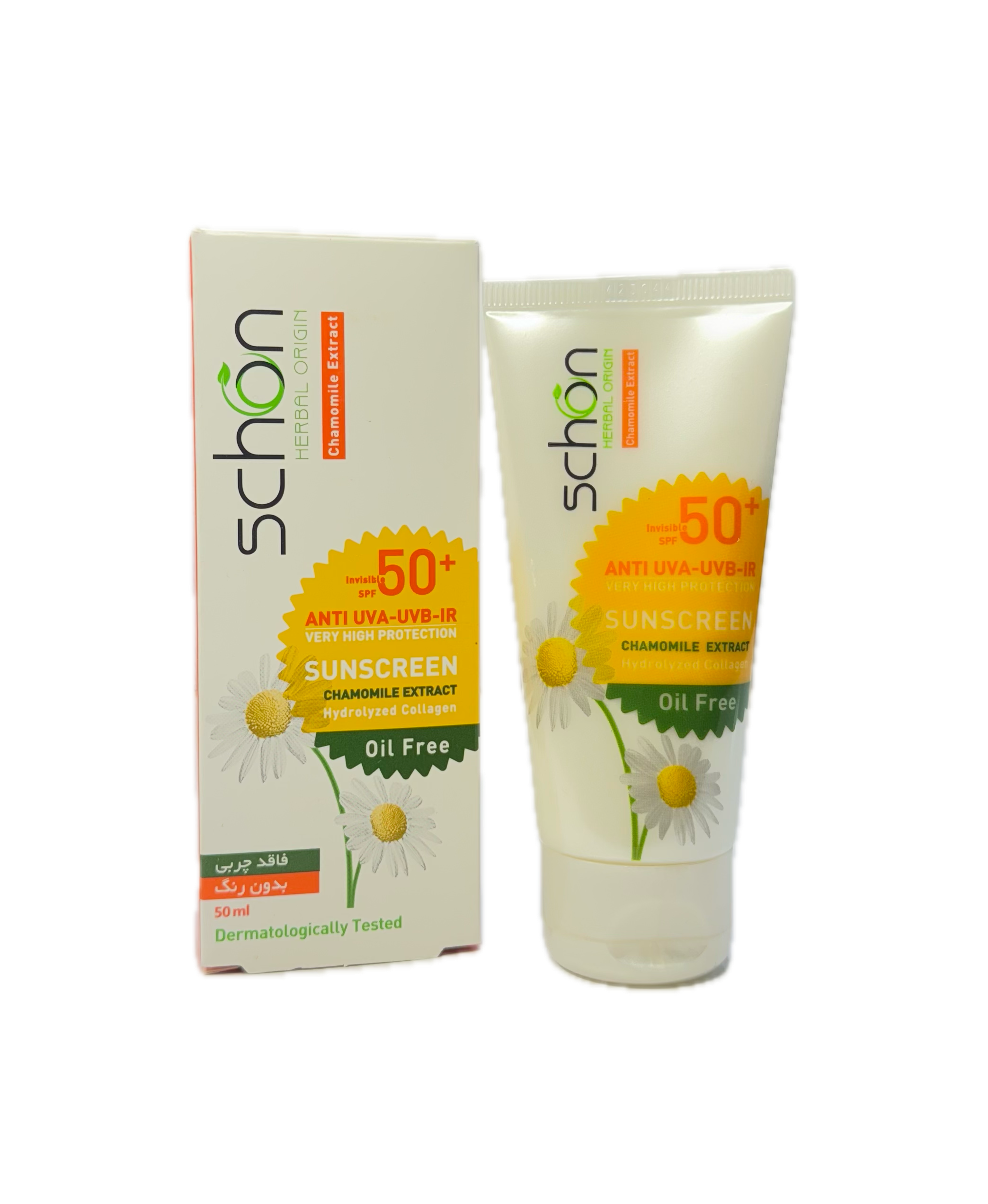 کرم ضد آفتاب فاقد چربی بدون رنگ شون spf50