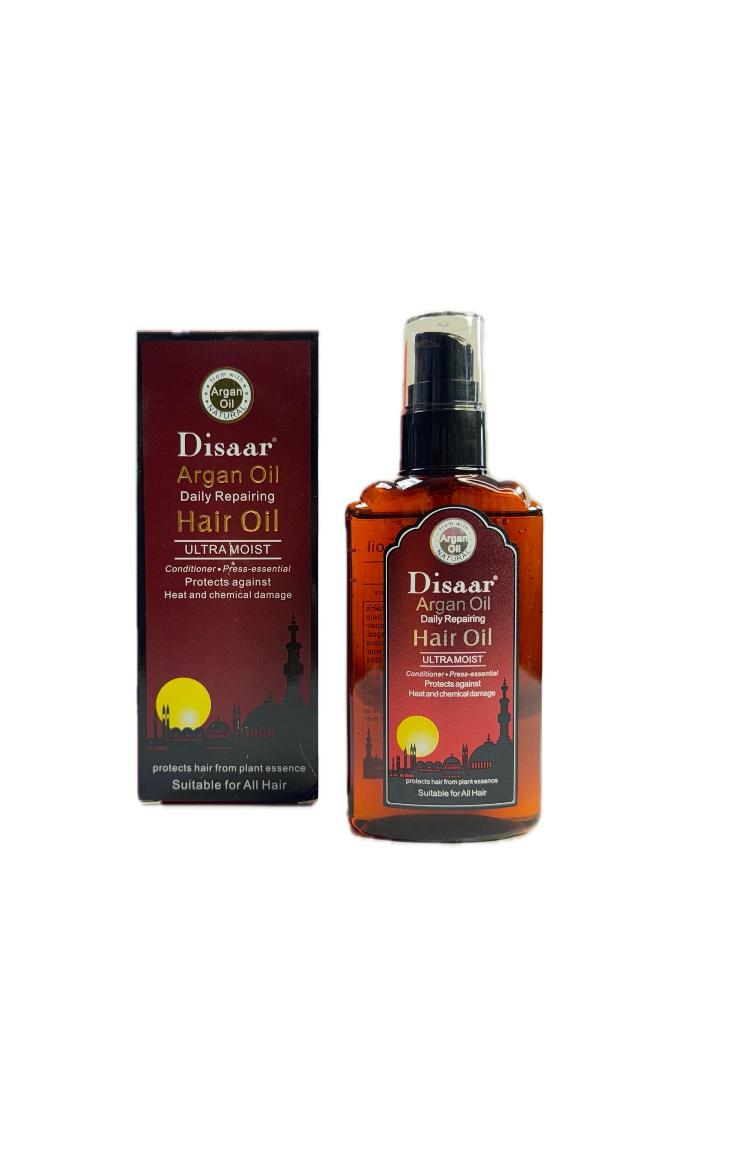 روغن آرگان نرم کننده و حالت دهنده مناسب موهای خشک و شکننده و وز شده حجم 120 میلی لیتر