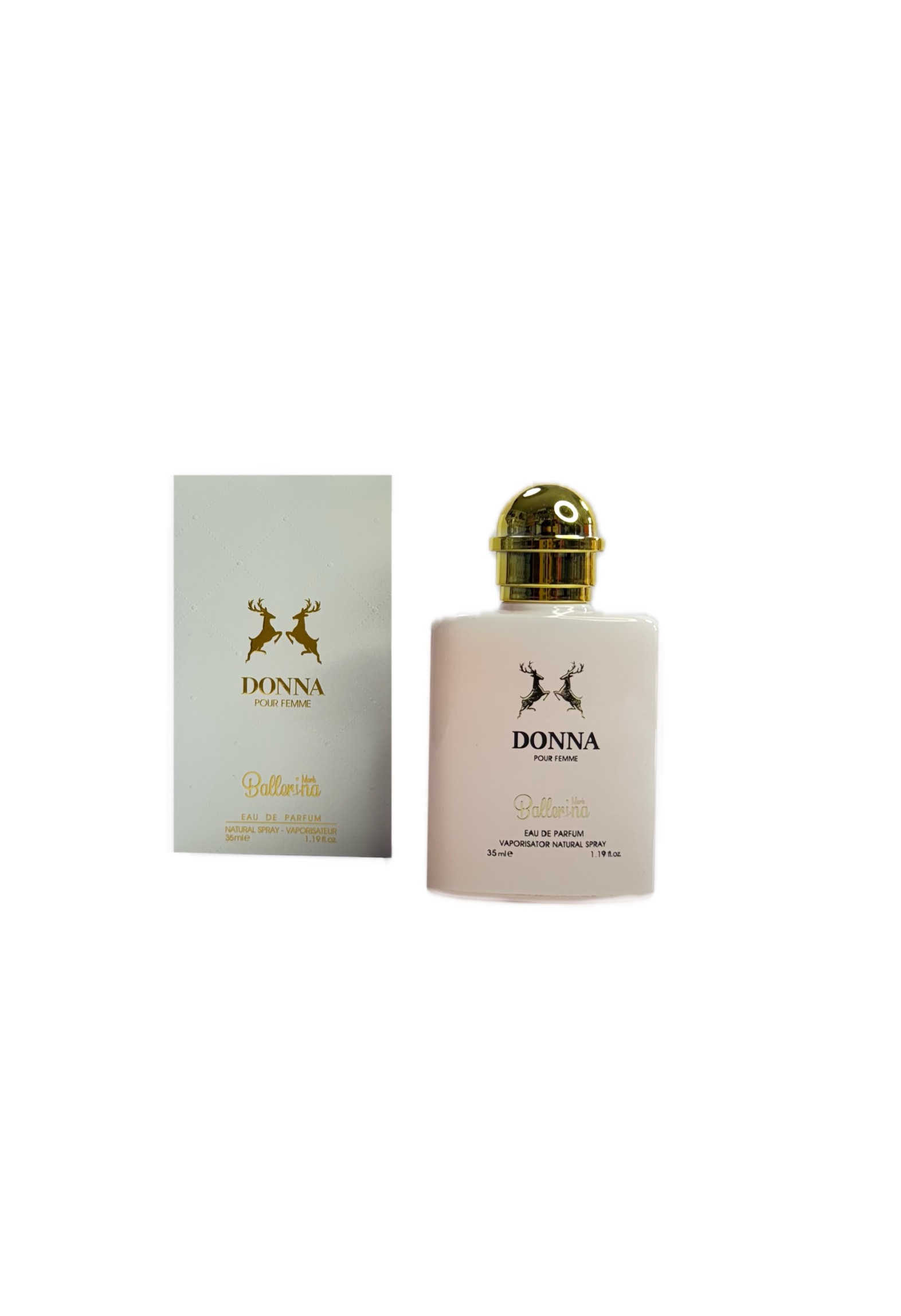 عطر جیبی زنانه بالرینا مدل Donna حجم 35 میل
